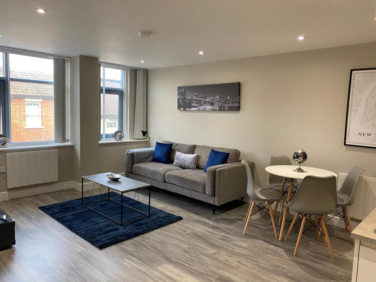 Marie'S Serviced Apartment 1 Bed Citystay, Parking Bedford Dış mekan fotoğraf